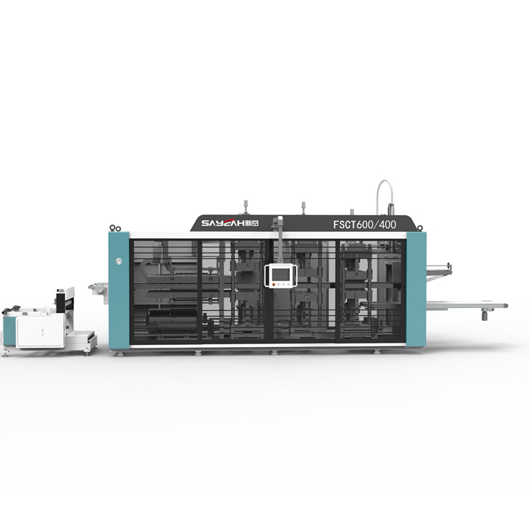 Multi-Station Plastic Fruit Container Thermoforming Machine Cake Box Thermoforming Machine
